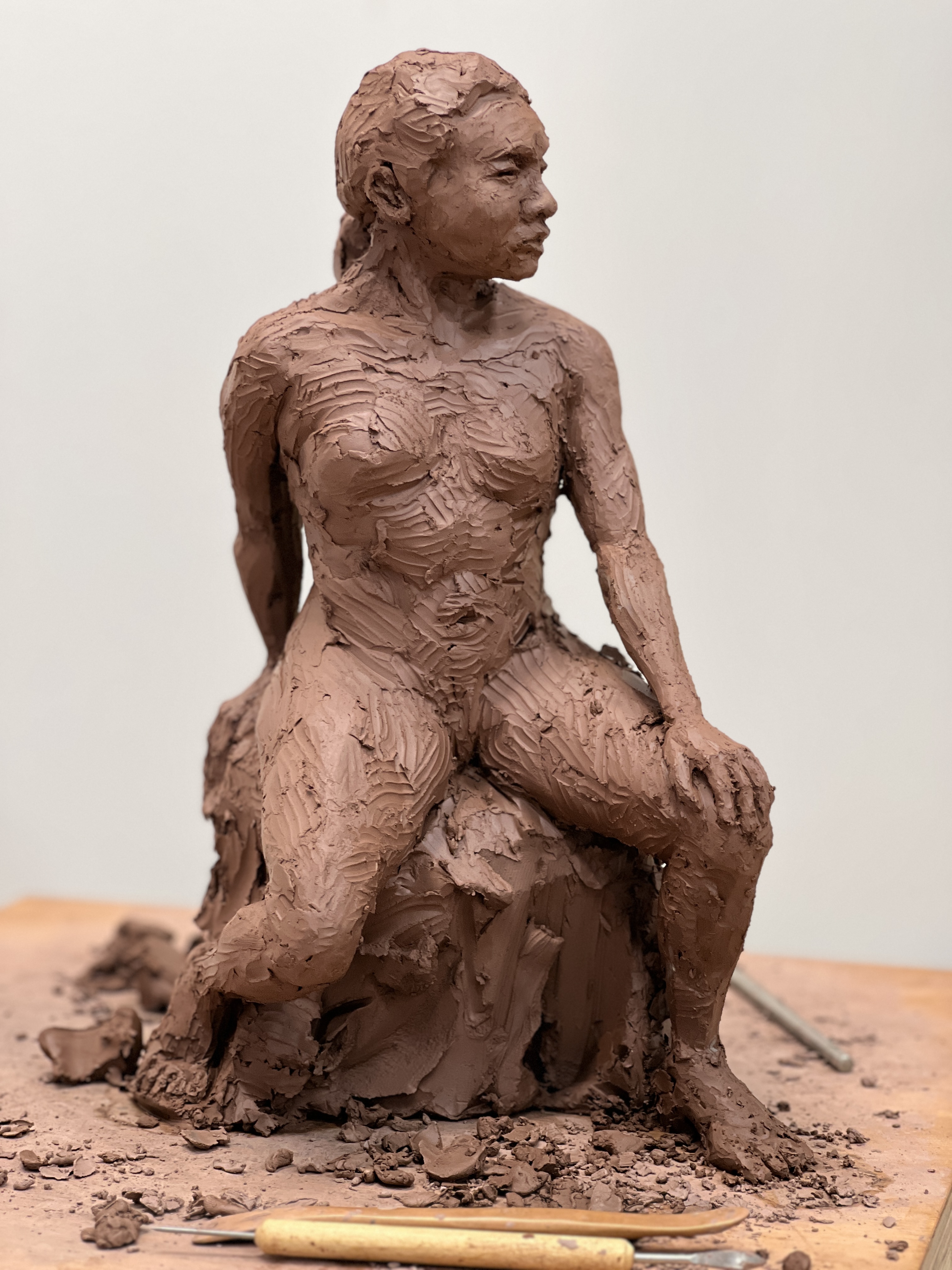 Sample of Deane Nettles sculpture